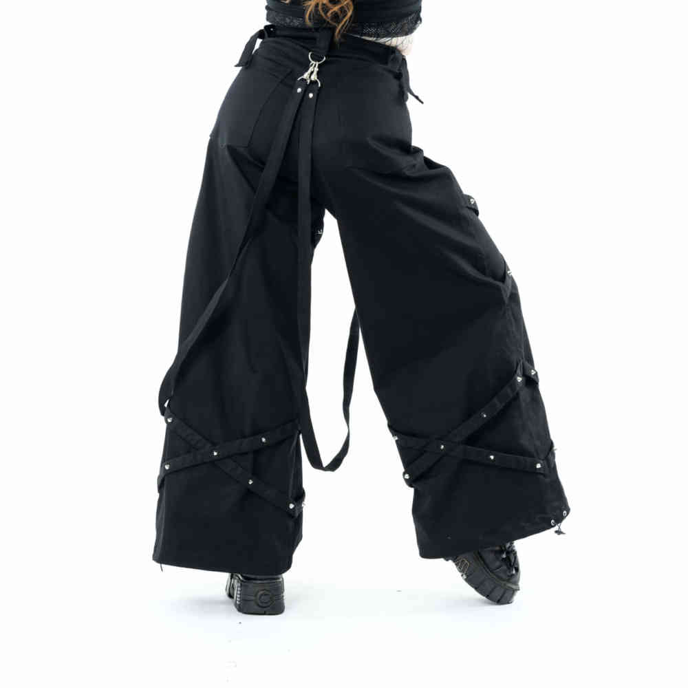 Heartless - Elsu Wijde broek - Zwart